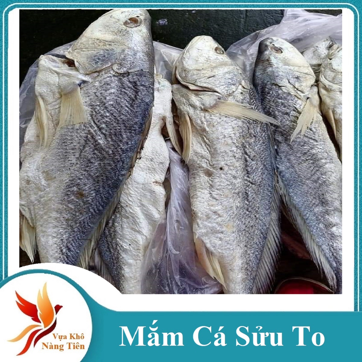Khô cá sửu con to- vựa khô nàng tiên