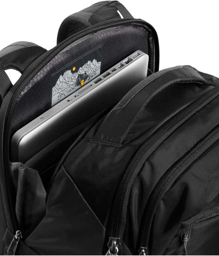 [HCM][TẶNG Áo Mưa Trùm Balo] Balo laptop T.N.F Router Transit 2018 - Màu Black