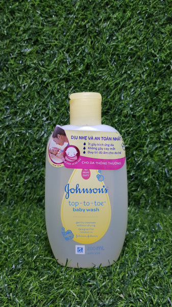 [HCM]Sữa tắm gội toàn thân Johnson's top to toe 200ml