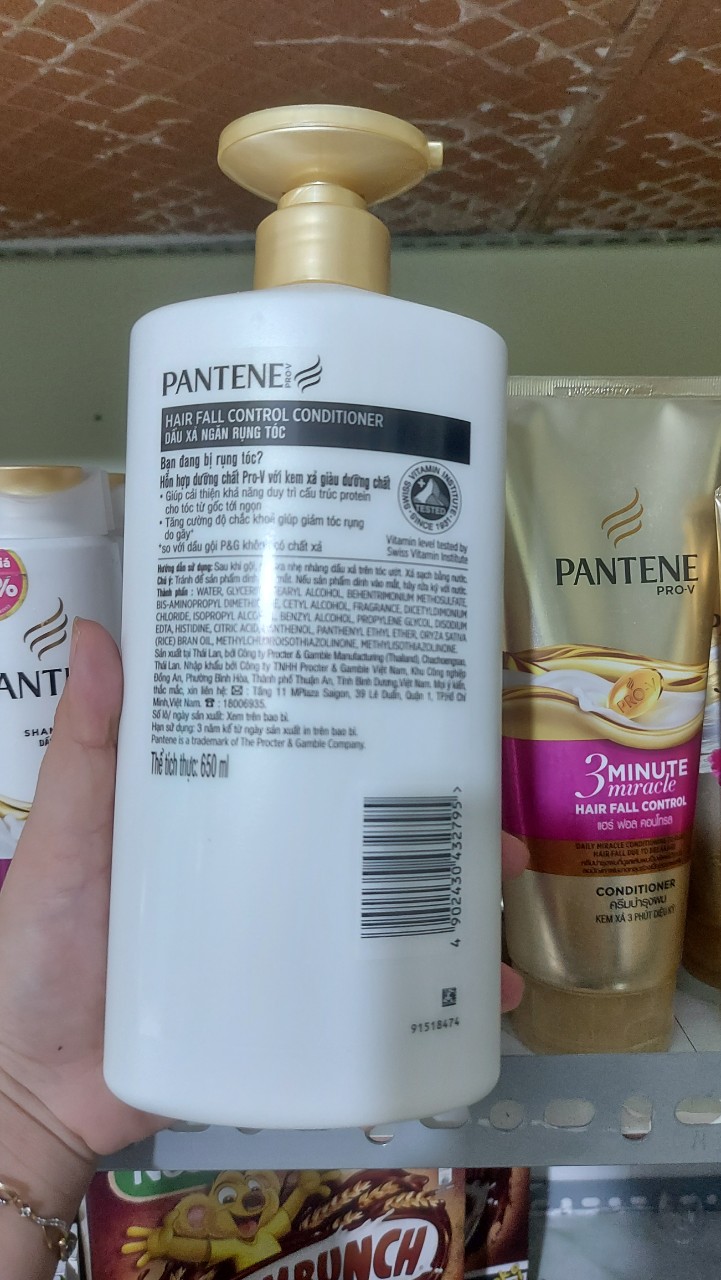 [HCM]Dầu xả Pantene 650ml