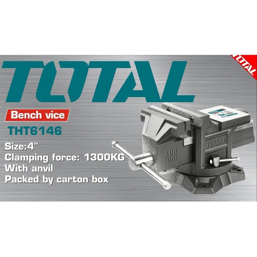 Êtô kẹp bàn xoay 360 Total THT6146
