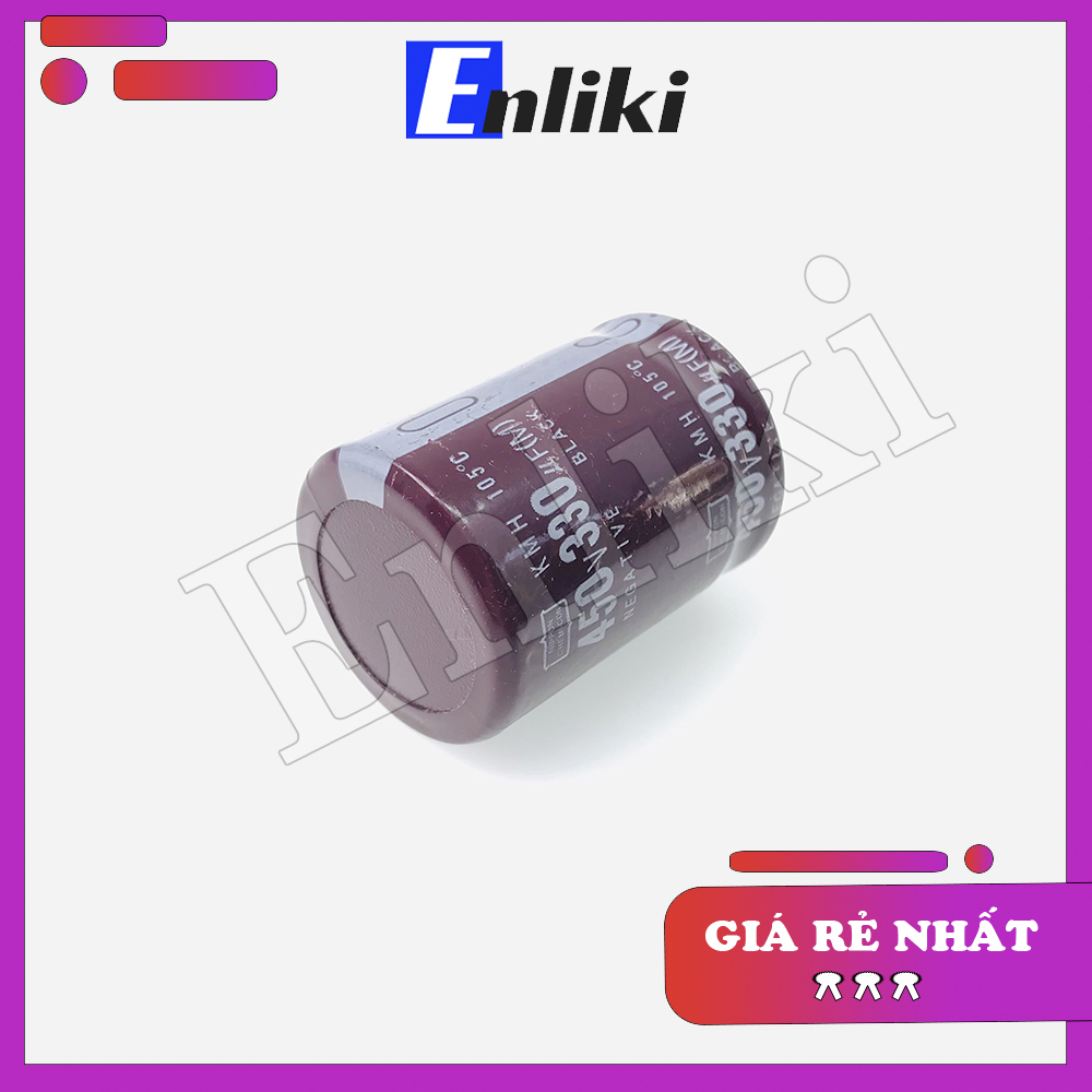 Tụ 330uF 450V kích thước 30x40mm
