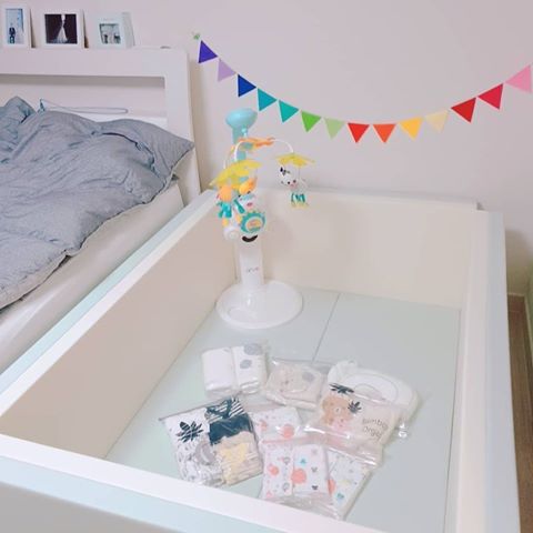 Giường Ngủ Cho Bé BonitaBeBe Bumper Bed Large 160*120*h50cm Đa Năng - Nhập Khẩu Chính Hãng HQ