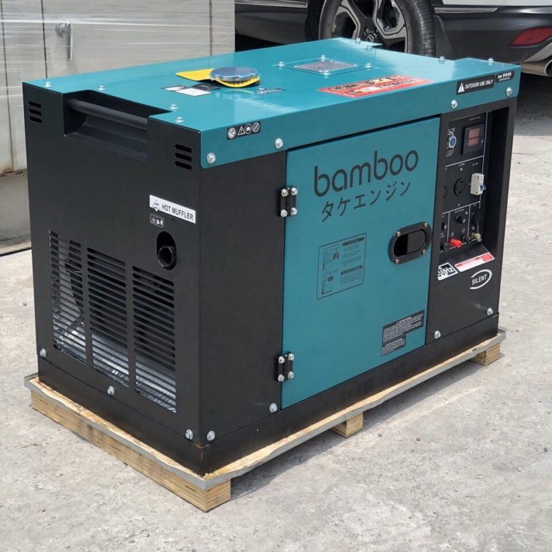 [Trả góp 0%] Máy phát điện Bamboo BmB 9800ET 3 pha