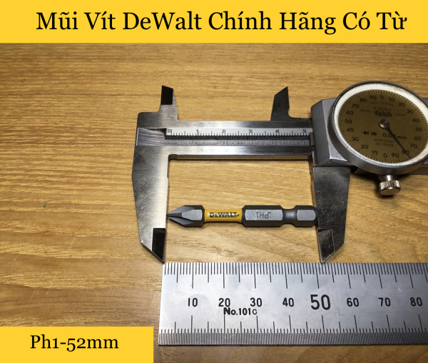 [HCM]Mũi Vít Mác Thép Cao DeWalt Ph1 52mm Có Từ