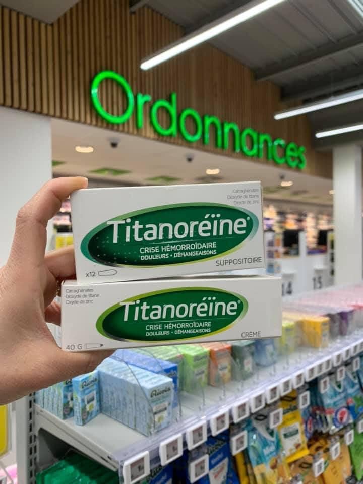 Kem Bôi Trĩ Titanoreine 20gr Của Pháp