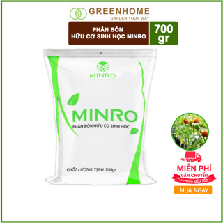 Phân bón cho cây hữu cơ sinh học MINRO700g - Cây lớn nhanh thumbnail