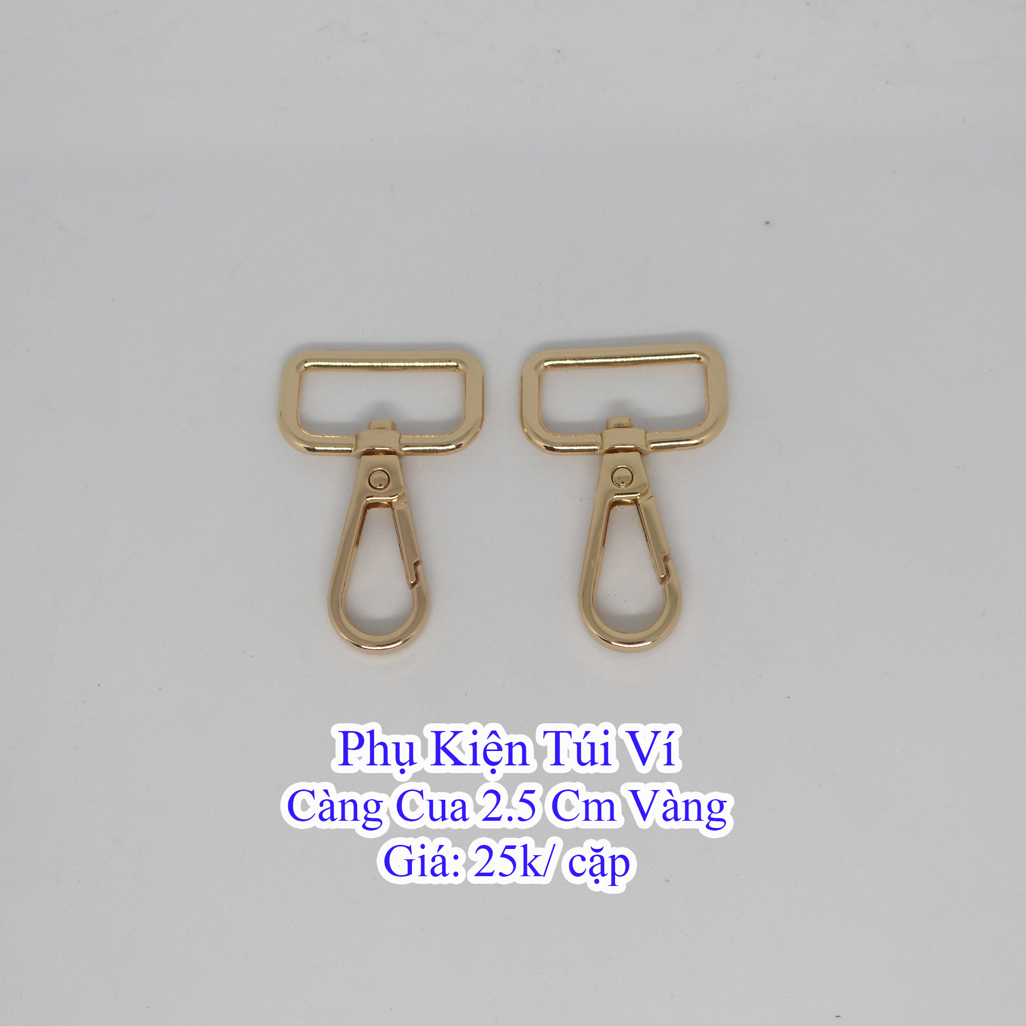 Càng cua 2.5cm làm đồ handmade (25k/cặp)