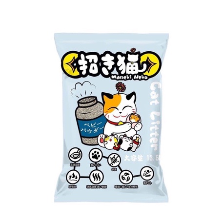 [tải 6 bao] Cát Nekko 5L- Cát vệ sinh cho mèo