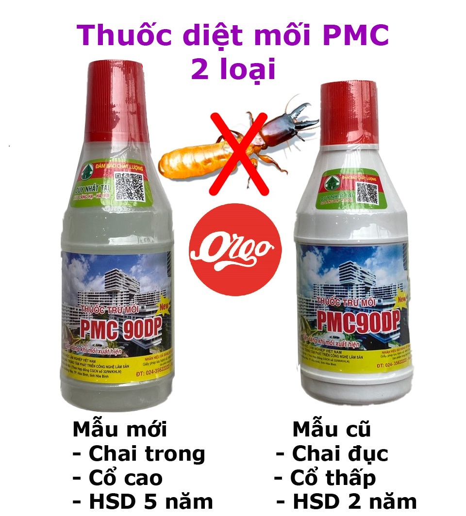 Thuốc diệt mối dạng bột xịt PMC 90 mối sinh học