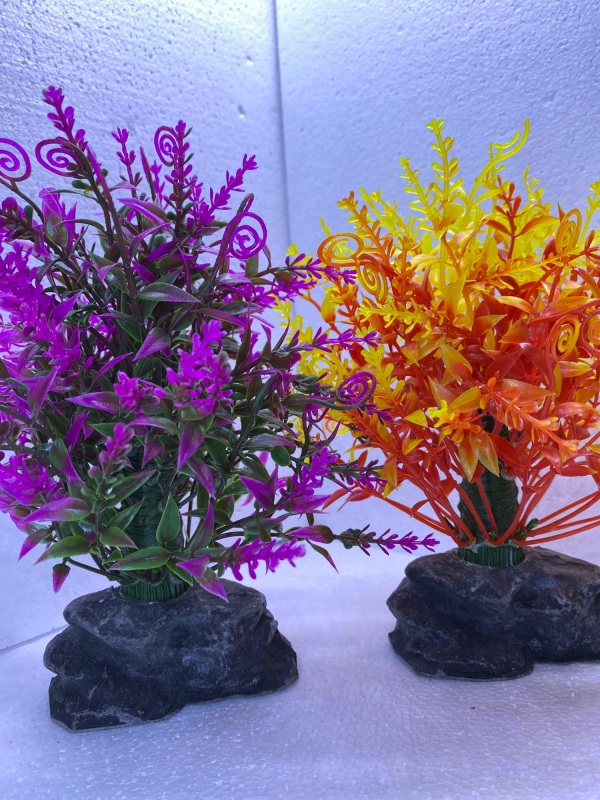 Rong Giả Trang Trí Hồ Cá Cao 20cm| loại chân đế bon sai
