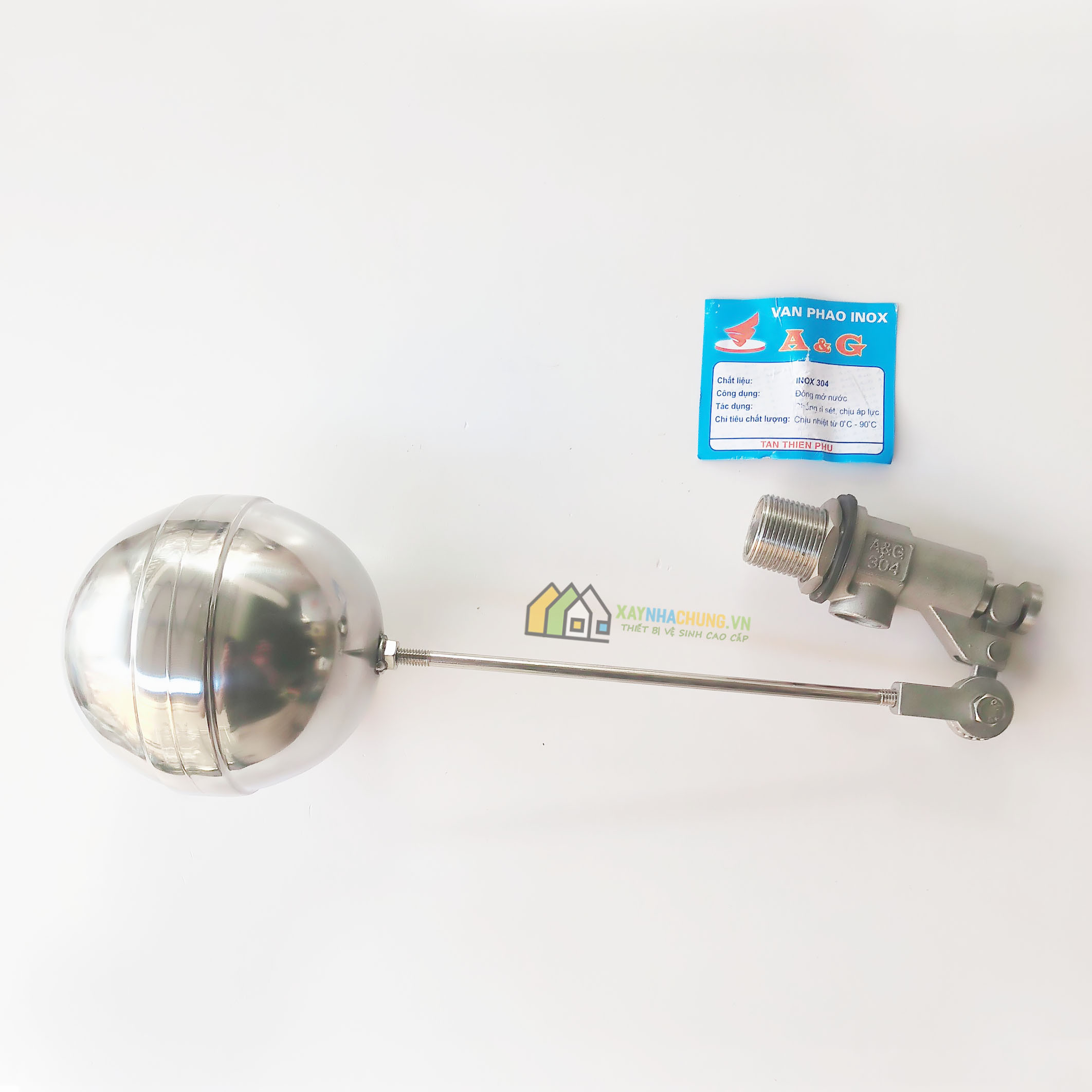 Phao cơ inox 304 chống rỉ sét