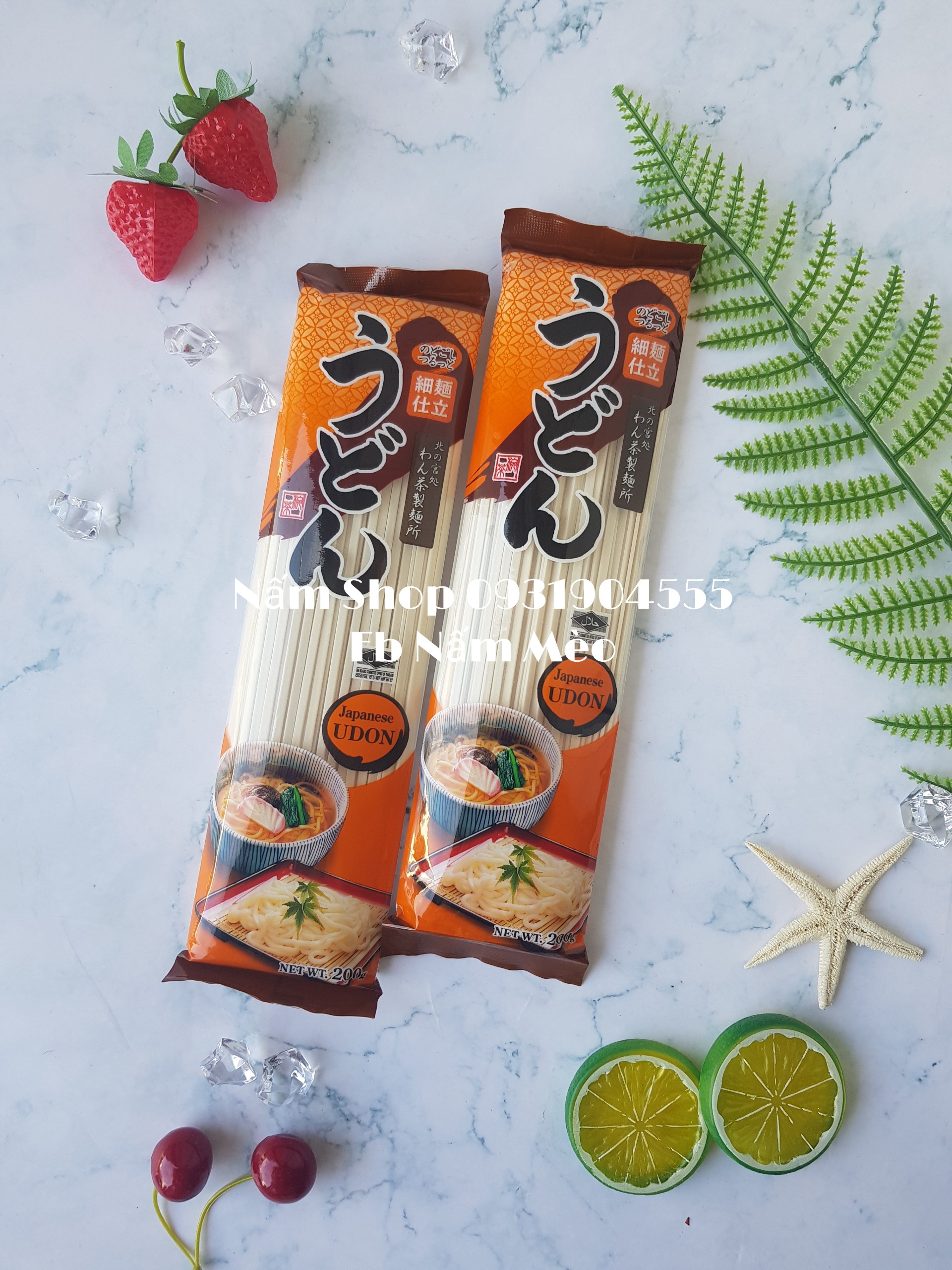 Mì Udon Yamamori Nhật Bản sợi dài