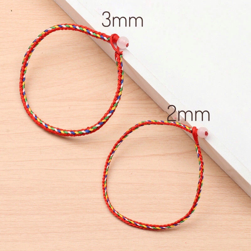 Vòng tay chỉ ngũ sắc bình an - MH452
