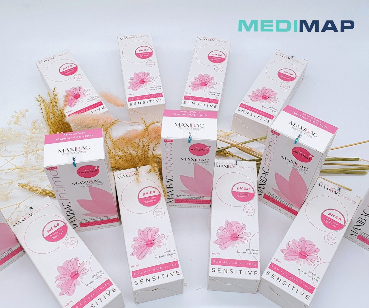 Gel vệ sinh phụ nữ MAXIBAC INTIMA pH 3.8