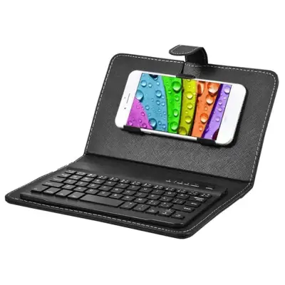 Cute keyboard cap Bluetooth Keyboard phone Wireless Keyboard and phone Protective Cover Case For iPhone mobile cell phone IOS Android system