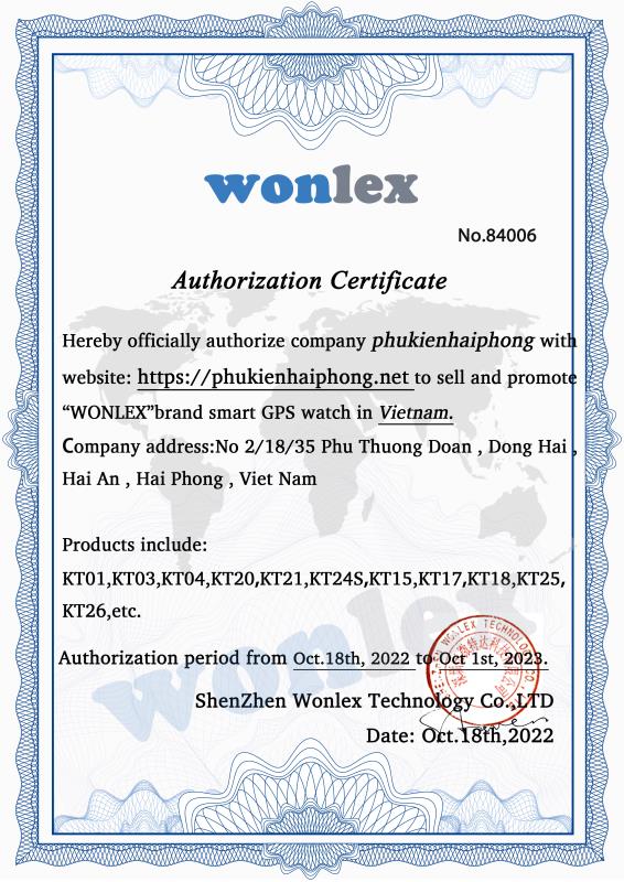 Đồng hồ thông minh WONLEX KT28 4G GPS