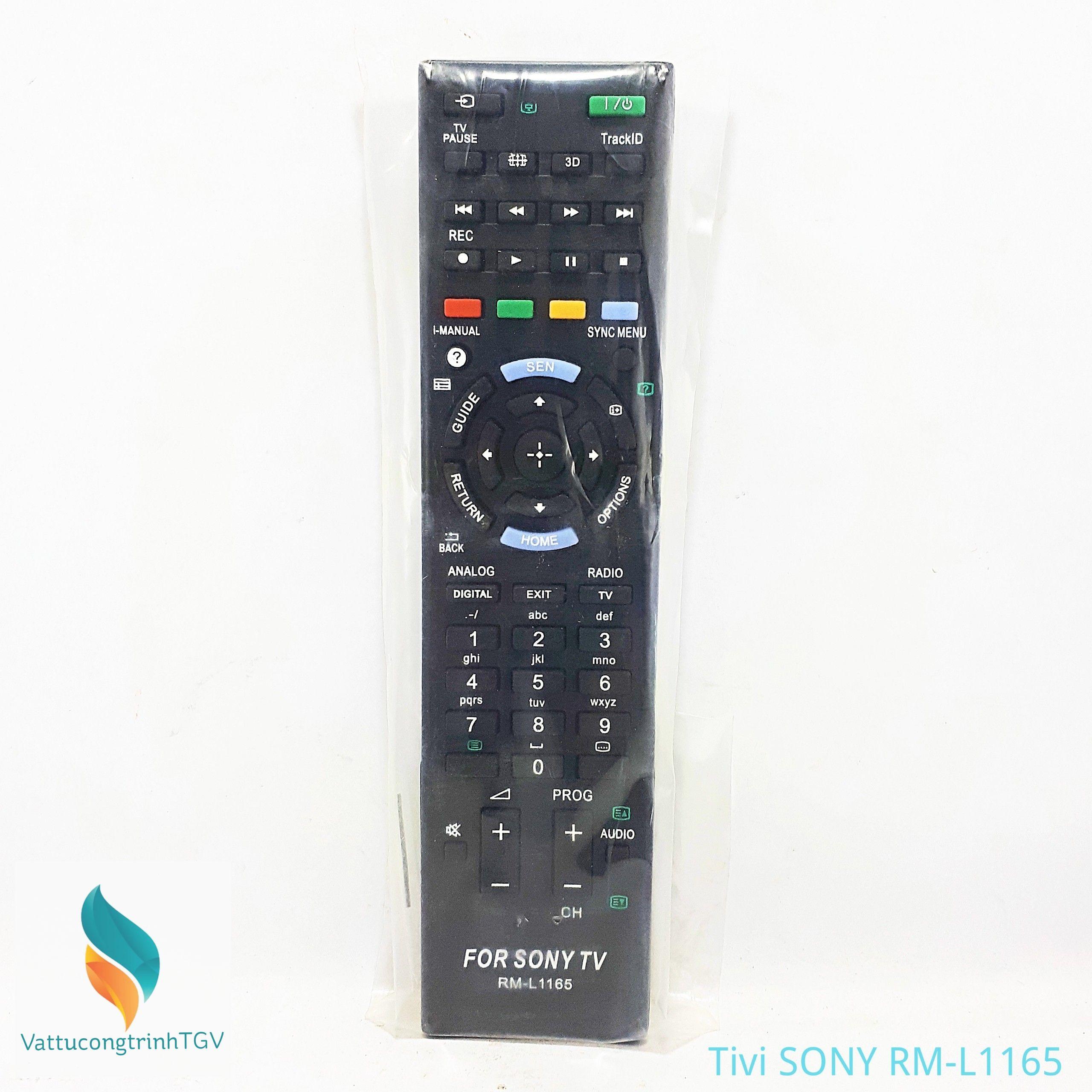 Điều khiển thay thế cho tivi sony rm-l1165 dài