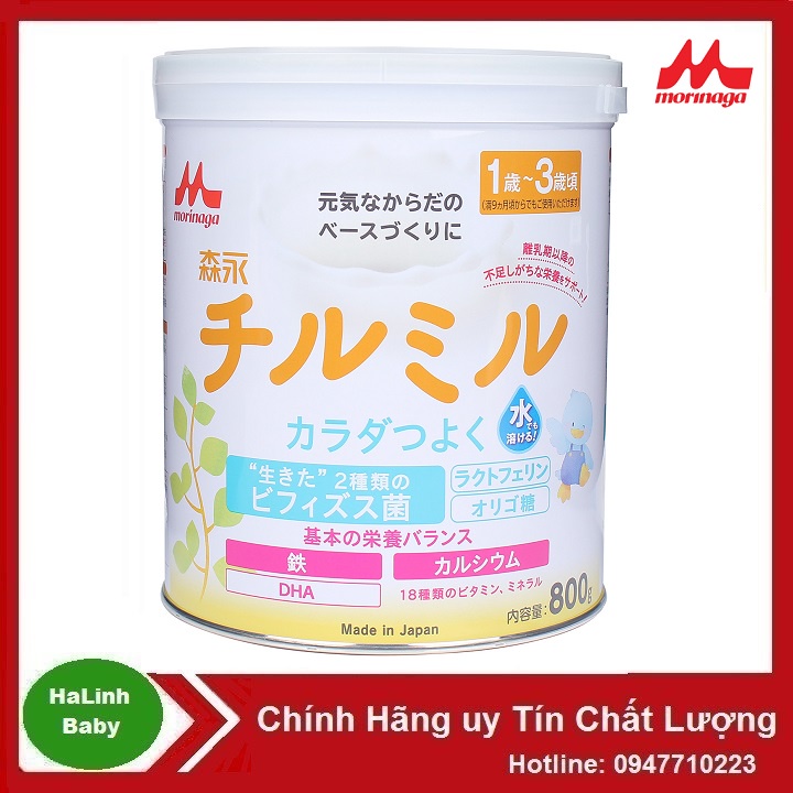 Sữa bột Morinaga 1-3 tuổi hộp 820g [Nội Địa Nhật]