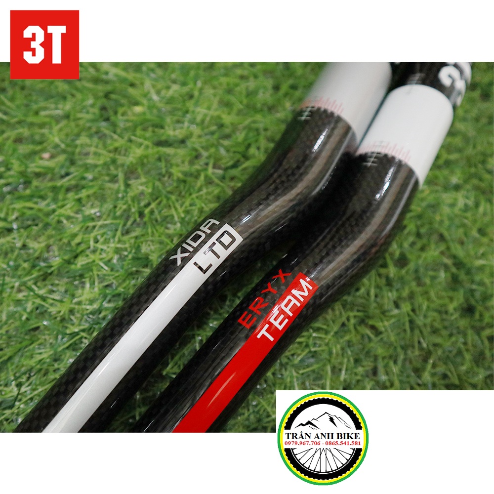Ghi Đông Ngang Carbon xe đạp 3T 31.8x660mm