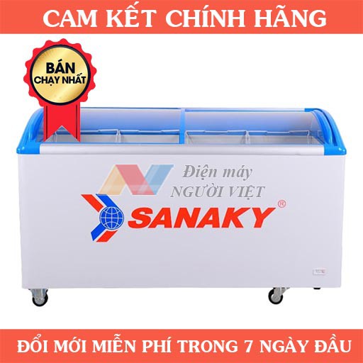 Tủ Đông Cánh Kính Sanaky Vh-682K 590