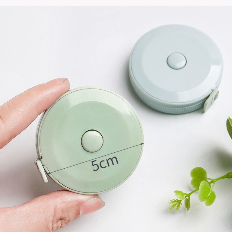 Thước dây cuộn mini tự rút tiện ích 150cm