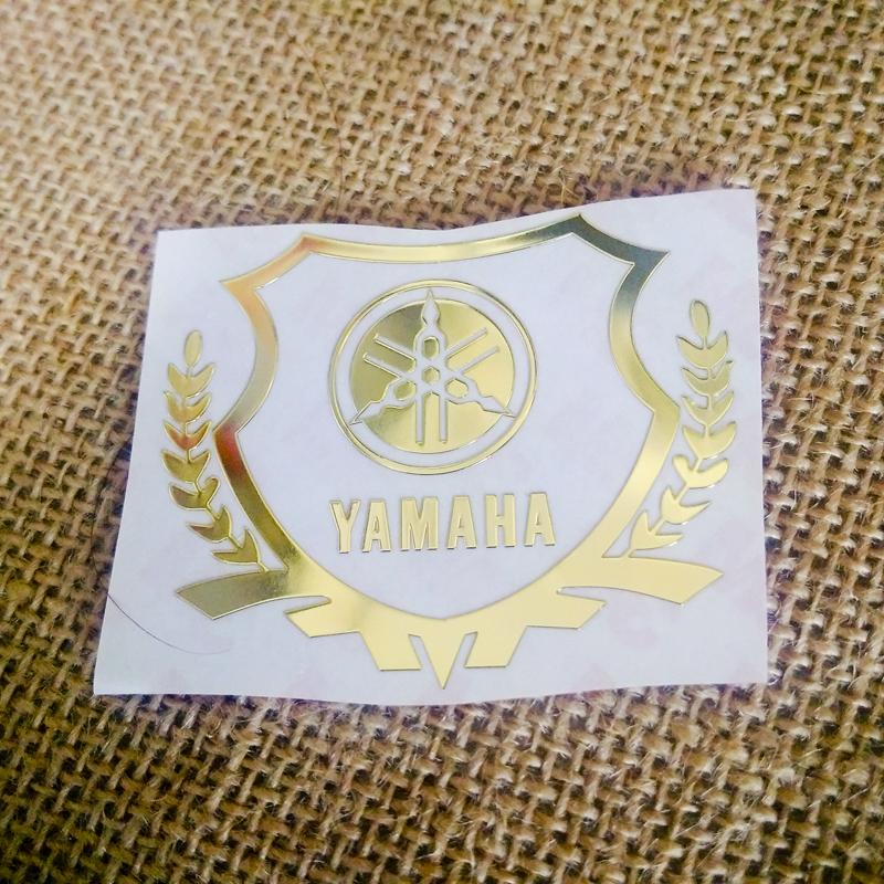 Tem inox Bông lúa YAMAHA sáng bóng