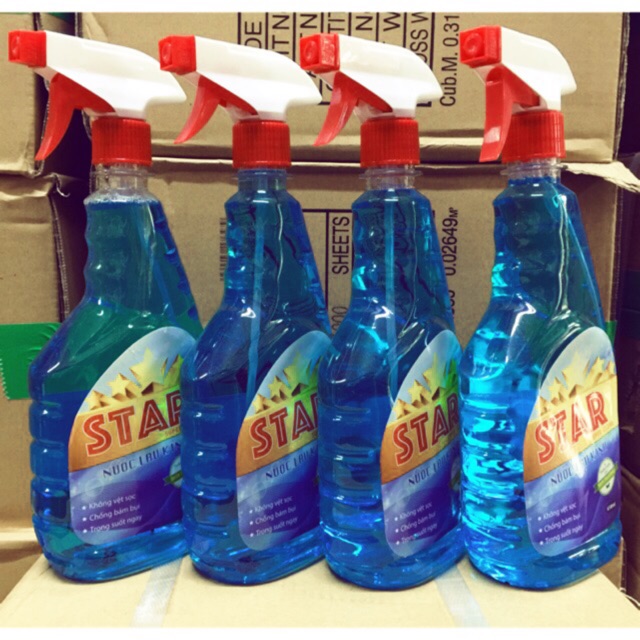 Nước lau kính Star 650ml (có vòi)