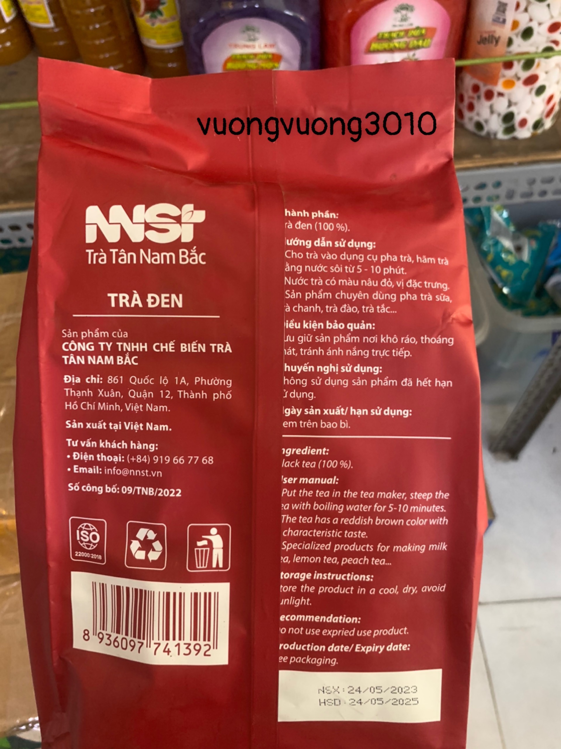 Hồng Trà 999 (500gr) dùng để pha trà sữa