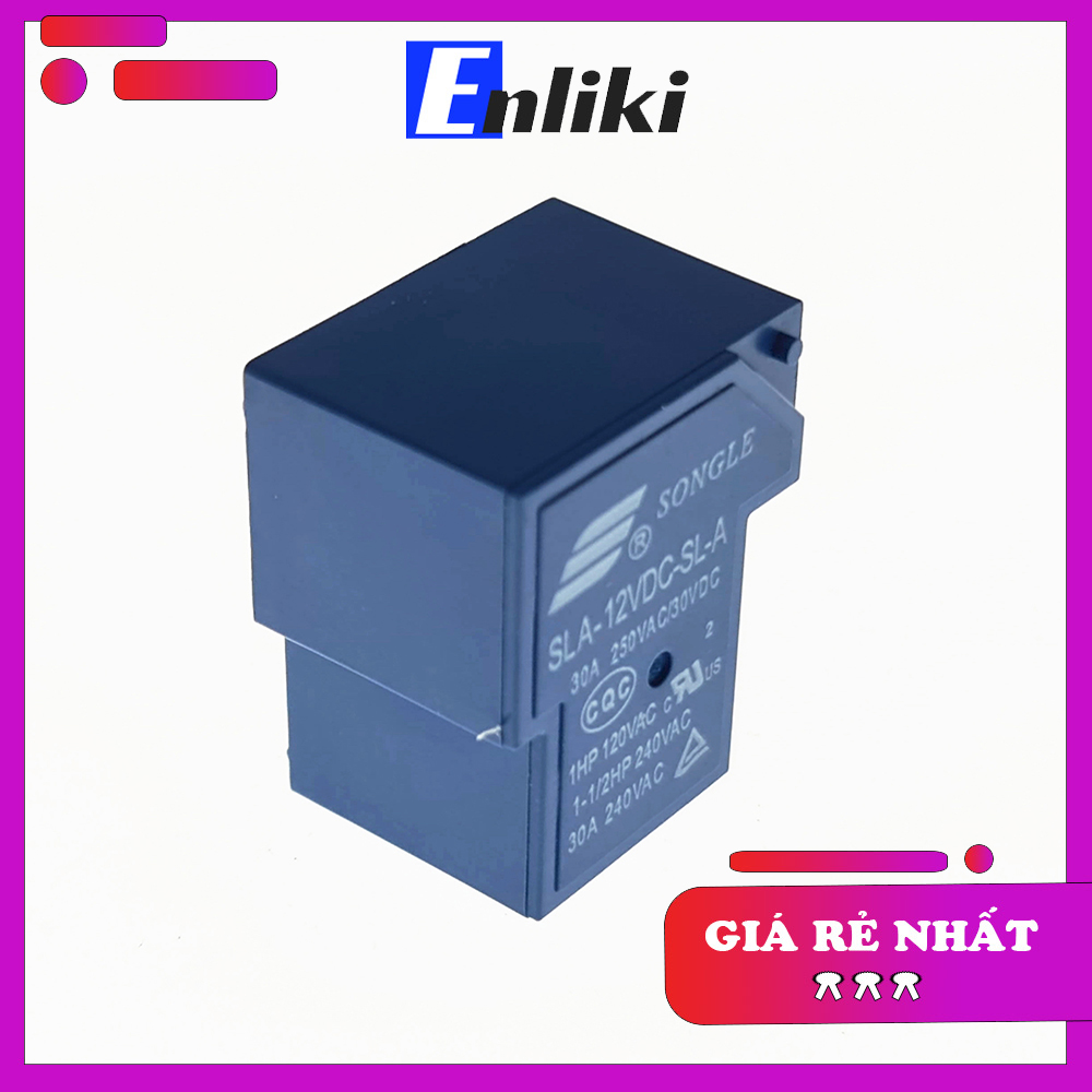 SLA-12VDC-SL-A Relay 12V 30A (5 Chân)