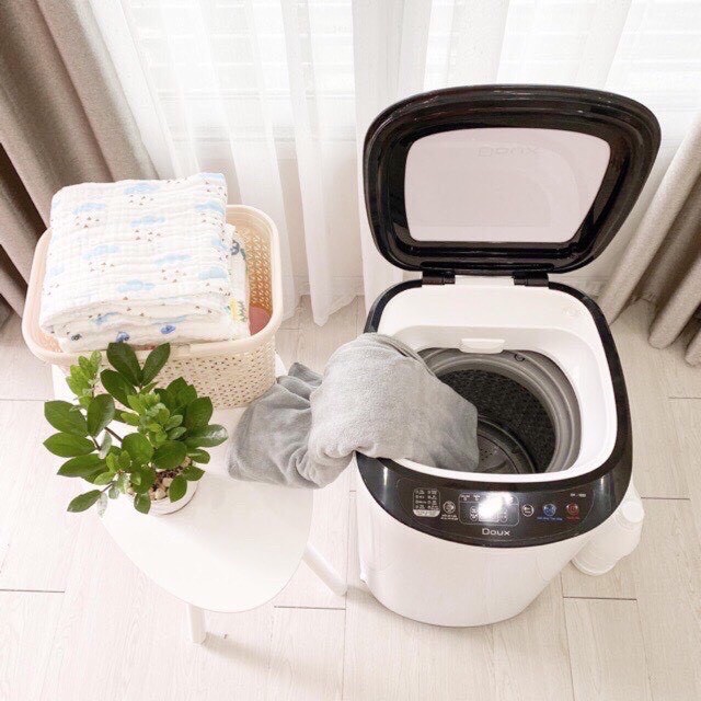 Máy Giặt Mini Doux Tự Động Hoàn Toàn - Chính Hãng-Bảo Hành 1 Năm|Trắng [Doux Lux 4.5L]