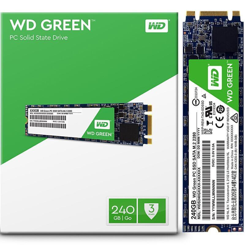 Ổ cứng SSD WD 240GB Chuẩn M.2 Green