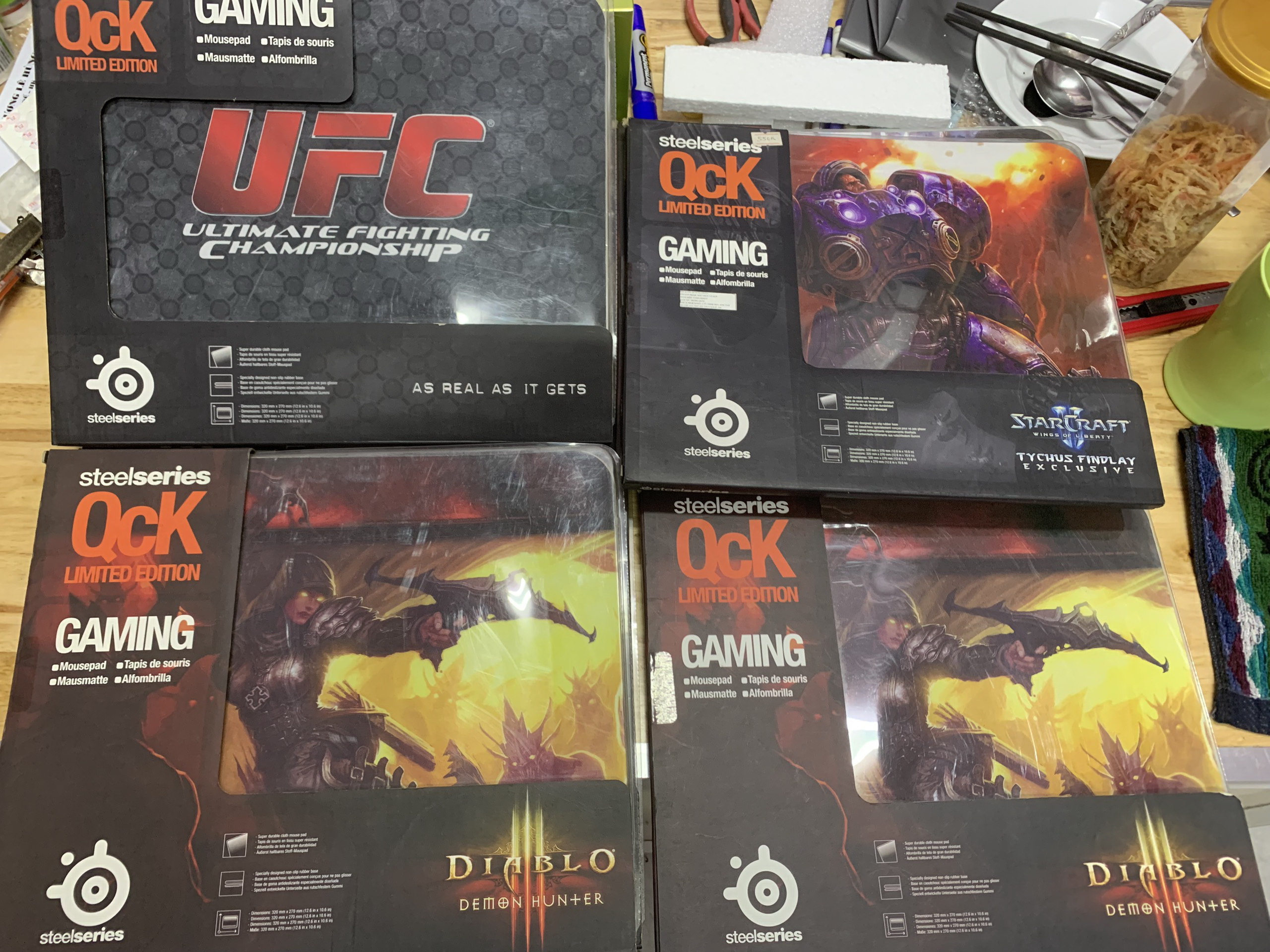 Bàn di lót chuột Steelseries Qck LIMITED EDITION