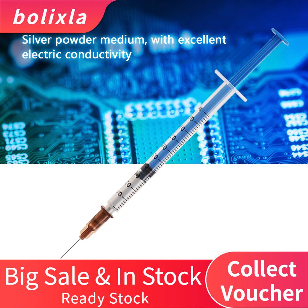 Conductive Silver Paste Conductive Silver Paint Silver Paste Adhesive Silver Paint Pen for Keyboard PCB Repair