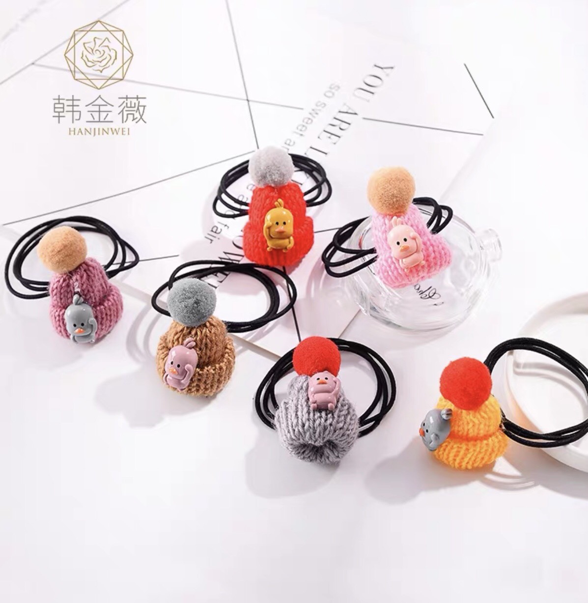 Dây Cột Tóc Mũ Len Siêu Xinh - phukienteen
