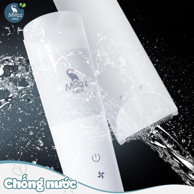 Tông đơ cắt tóc Moaz bé bé có hút tóc