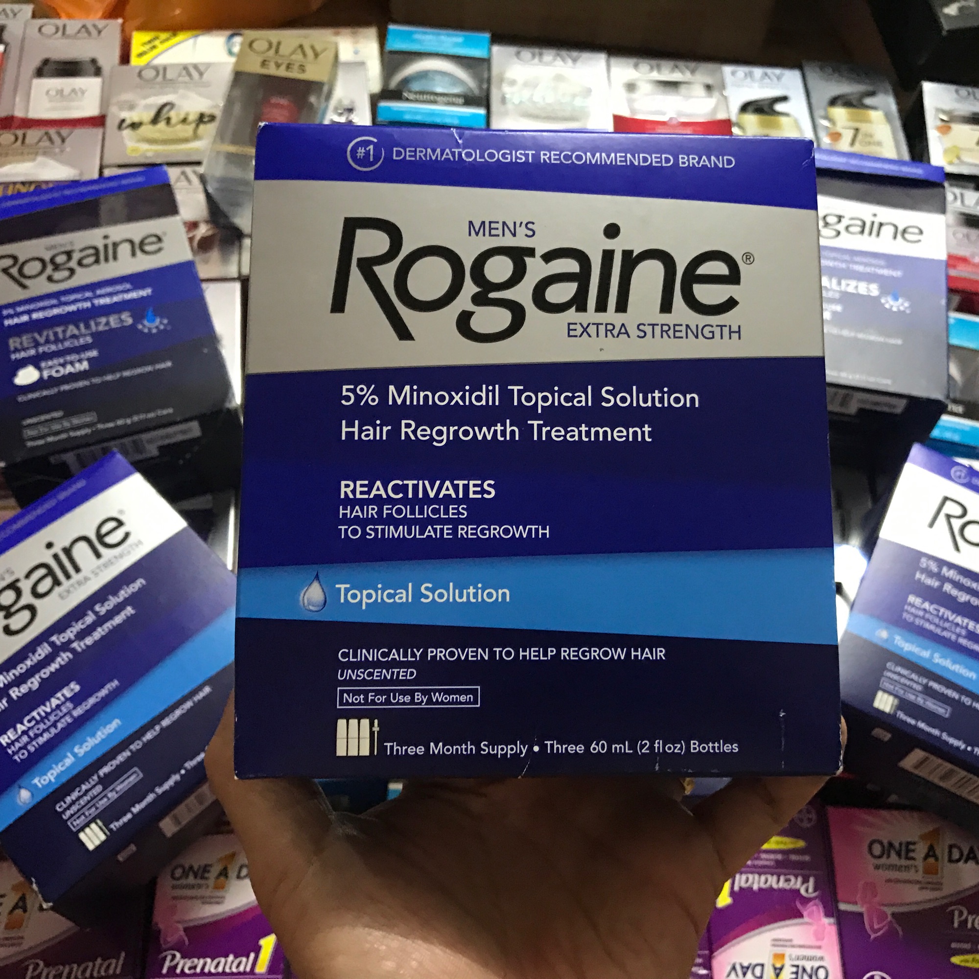Dung dịch mọc tóc Rogai.ne Bộ 3 chai 60ml x3(dạng dung dịch)
