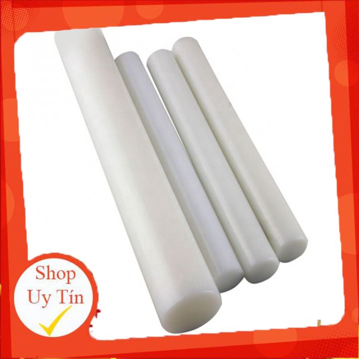 {GIÁ RẺ} Nhựa POM phi 6mm x500mm,Trắng đục