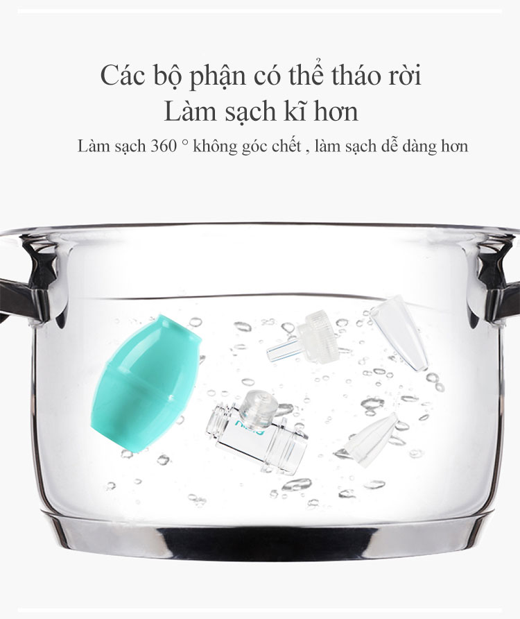 Smart Store - Dụng cụ hút mũi cho bé, Đầu silicon mềm Nhật Bản (Bộ 2 cái)