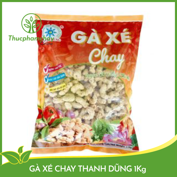 Gà Xé Khô Chay thương hiệu Thanh Dũng 1Kg