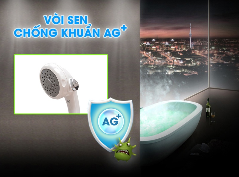 [HCM]Máy nước nóng Panasonic DH-4MS1VW (Trắng) ( DH 4MS 1VW / DH4MS1VW / DH-4MS 1VW )