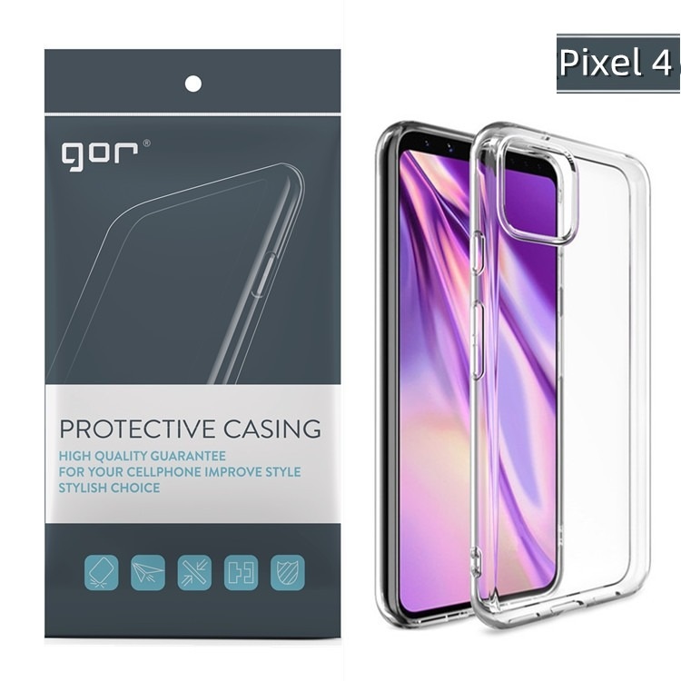 ỐP LƯNG GOOGLE PIXEL 4 DẺO SIÊU TRONG SUỐT GOR