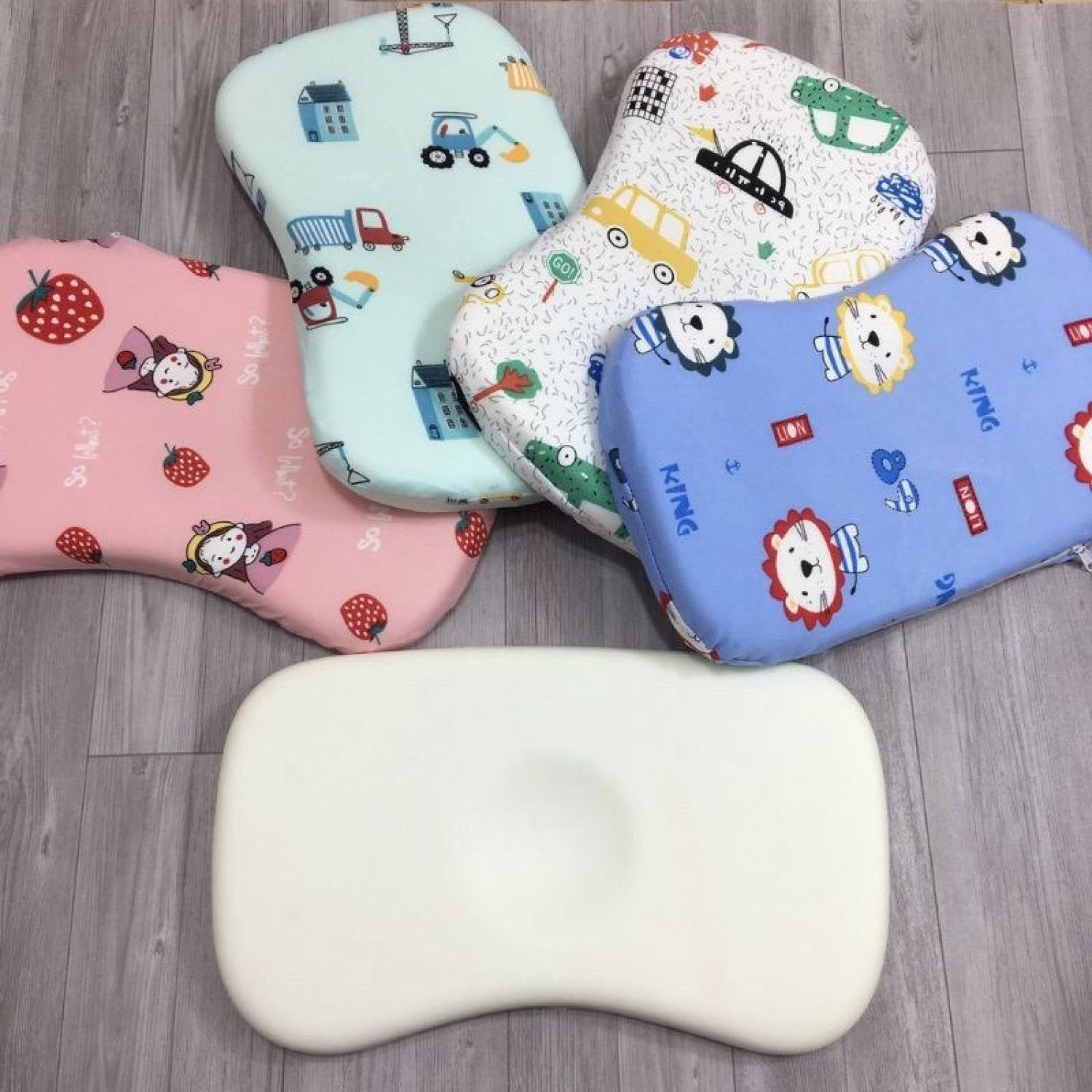GỐI CAO SU NON MỀM MẠI CHO BÉ
