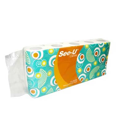 [HCM]Combo 20 cuộn Giấy vệ sinh See-U 2 Lớp 140 Tờ/cuộn