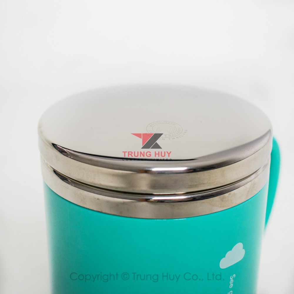 Ca cách nhiệt có nắp Zebra - 350ml - 112051 Thái Lan