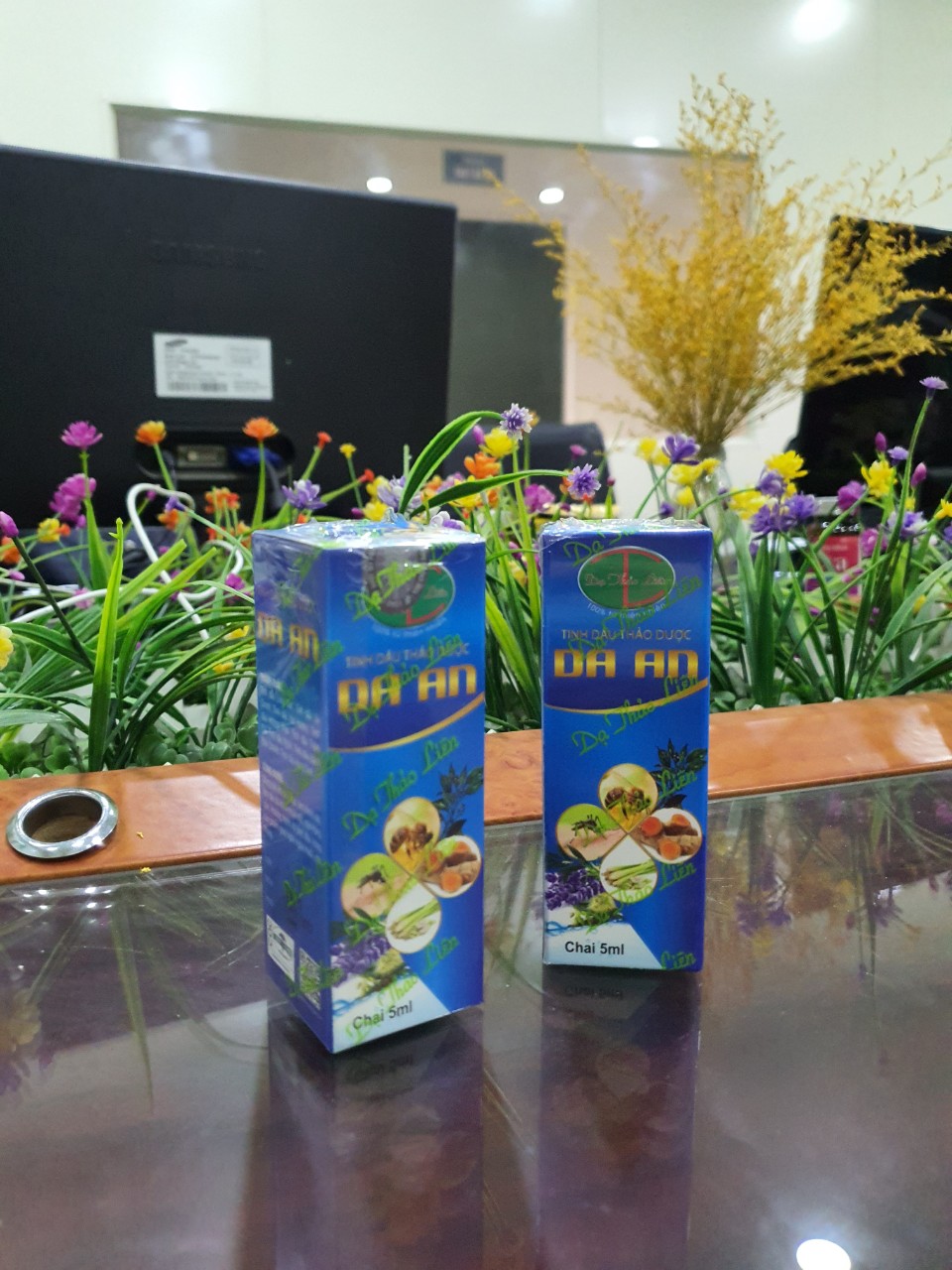tinh dầu thảo dược DA AN 100% thuần thiên nhiên