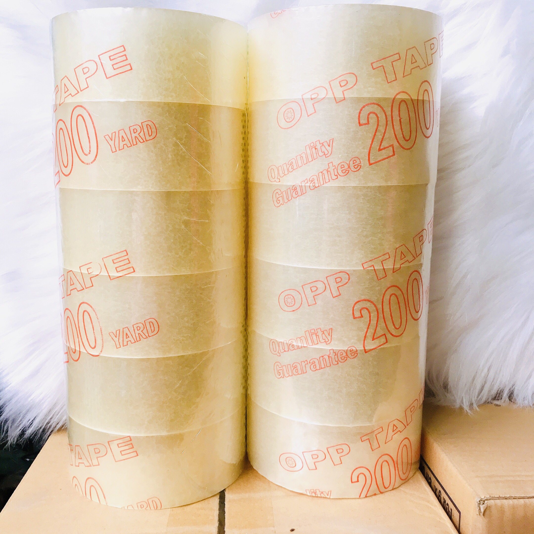 Cuộn băng keo chuẩn 200 yard nặng 300gram (1 cuộn)