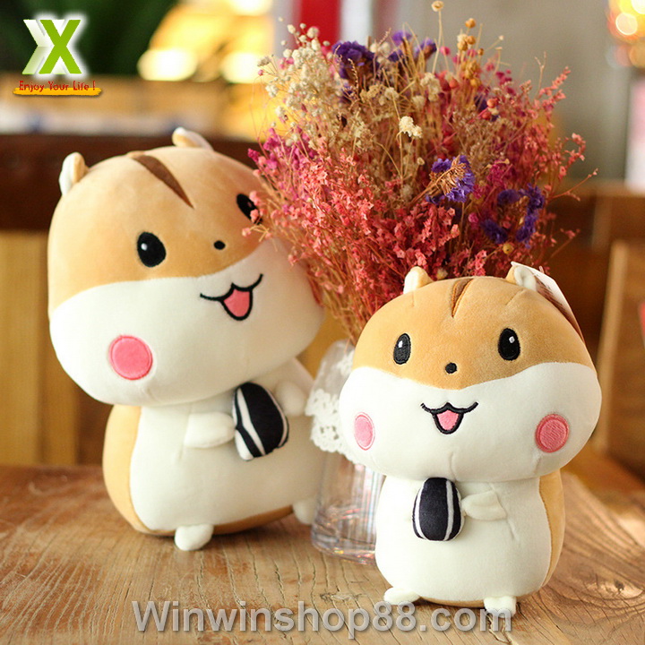[HCM]Gấu Bông Chuột Hamster 20cm TNB01 Siêu Đáng Yêu