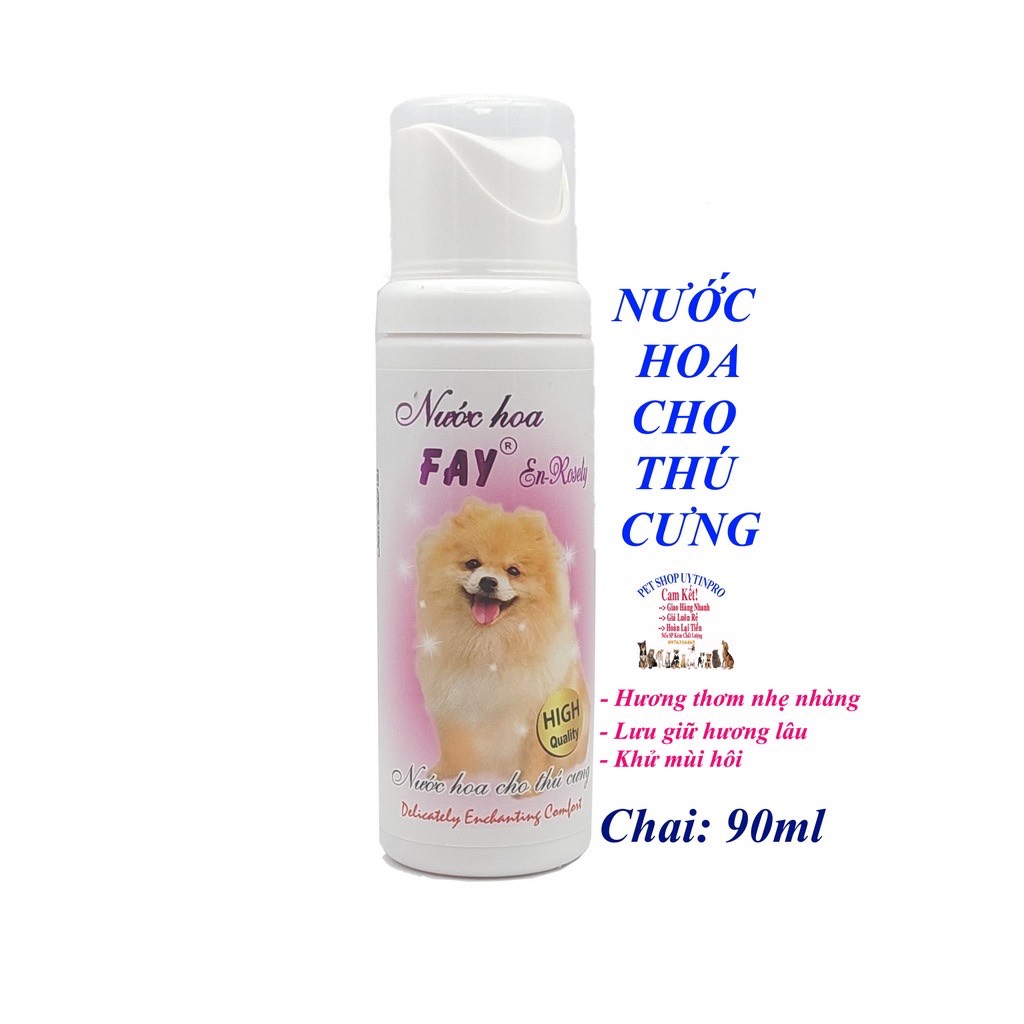 🧴 🧴Nước Hoa Chó Mèo - FAY khử mùi ( 90ml ) 🧴 🧴