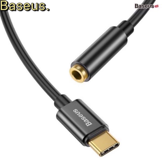 Cáp chuyển đổi Type C sang cổng 3.5mm Baseus L54 chính hãng